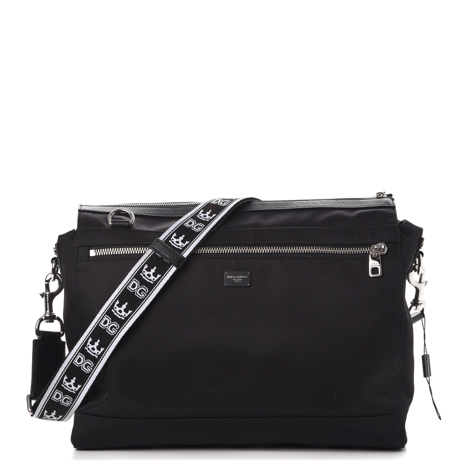 Dolce & Gabbana Nylon Messenger Black 1 of 10