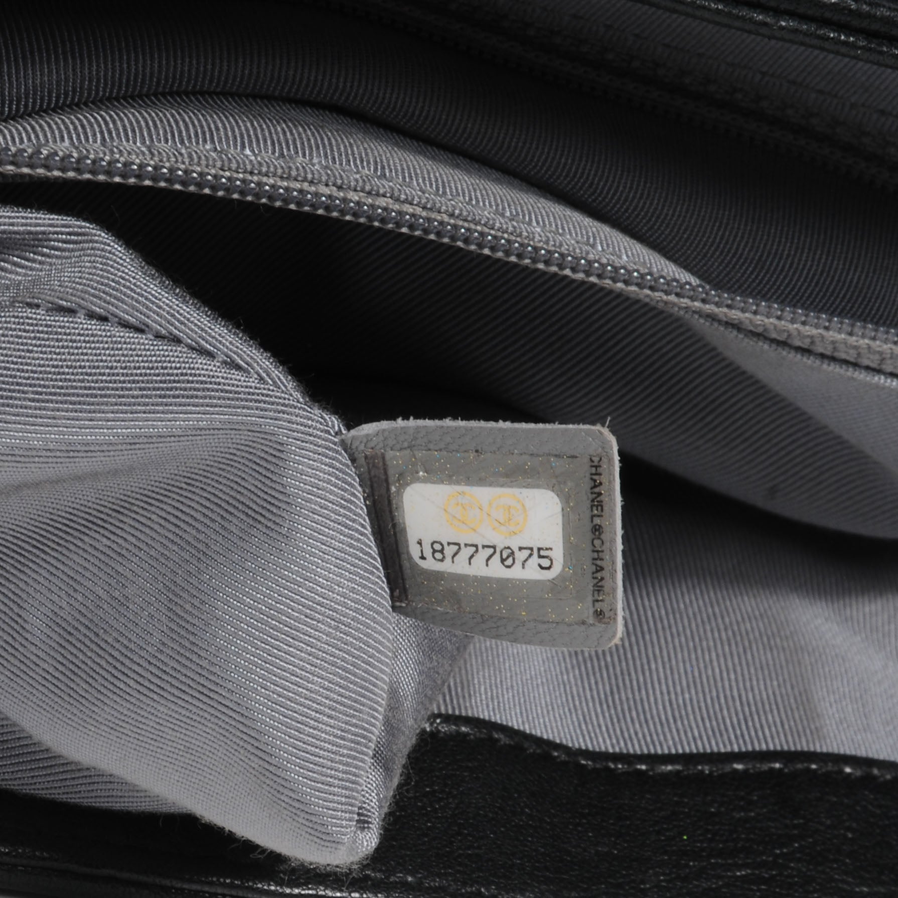 Chanel Lambskin Chain Around Medium Messenger Bag Black 8 of 8
