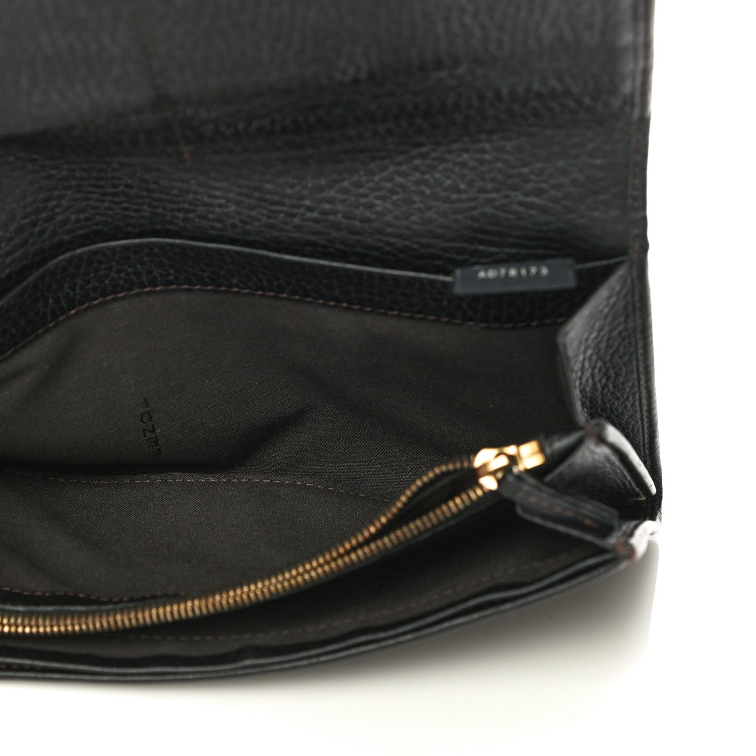 Fendi Zucchino Continental Wallet Black 5 of 12