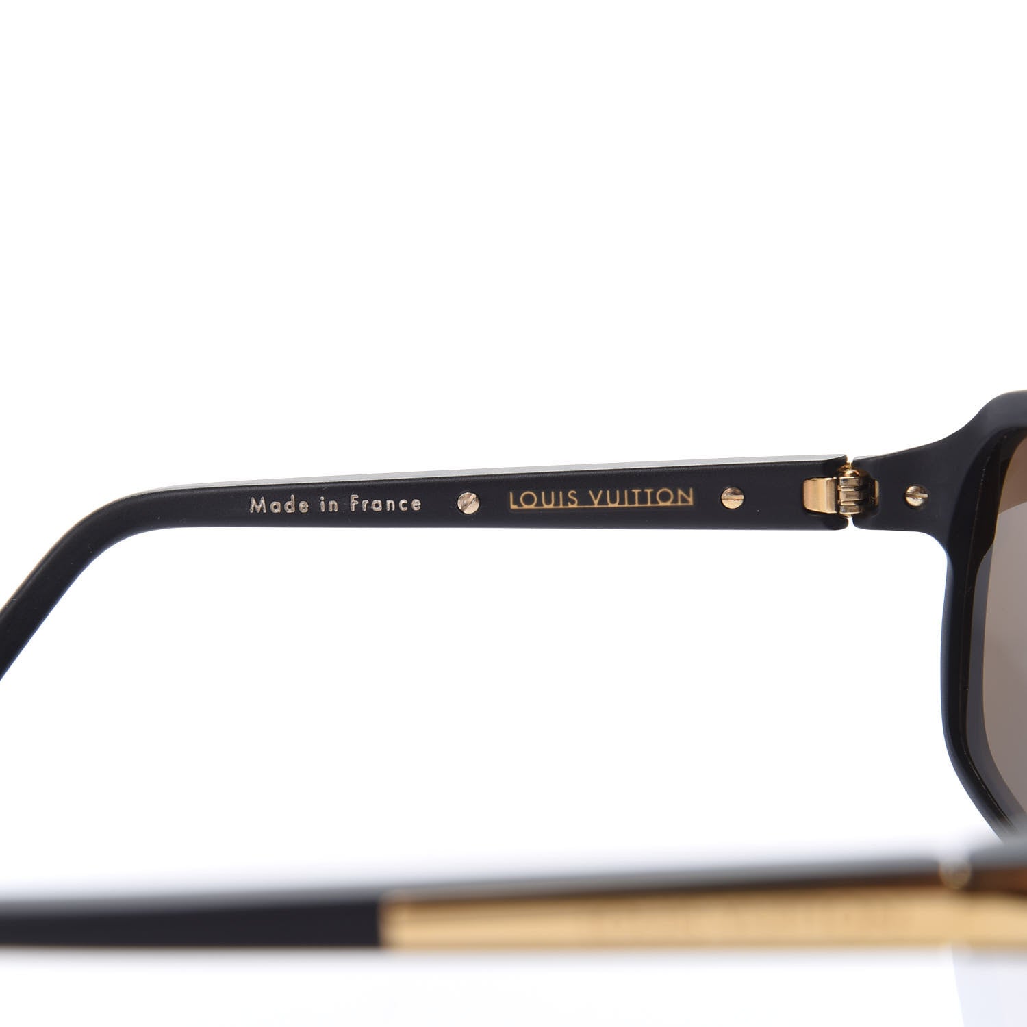 Louis Vuitton Acetate Evidence Sunglasses Z0842W Black 5 of 9