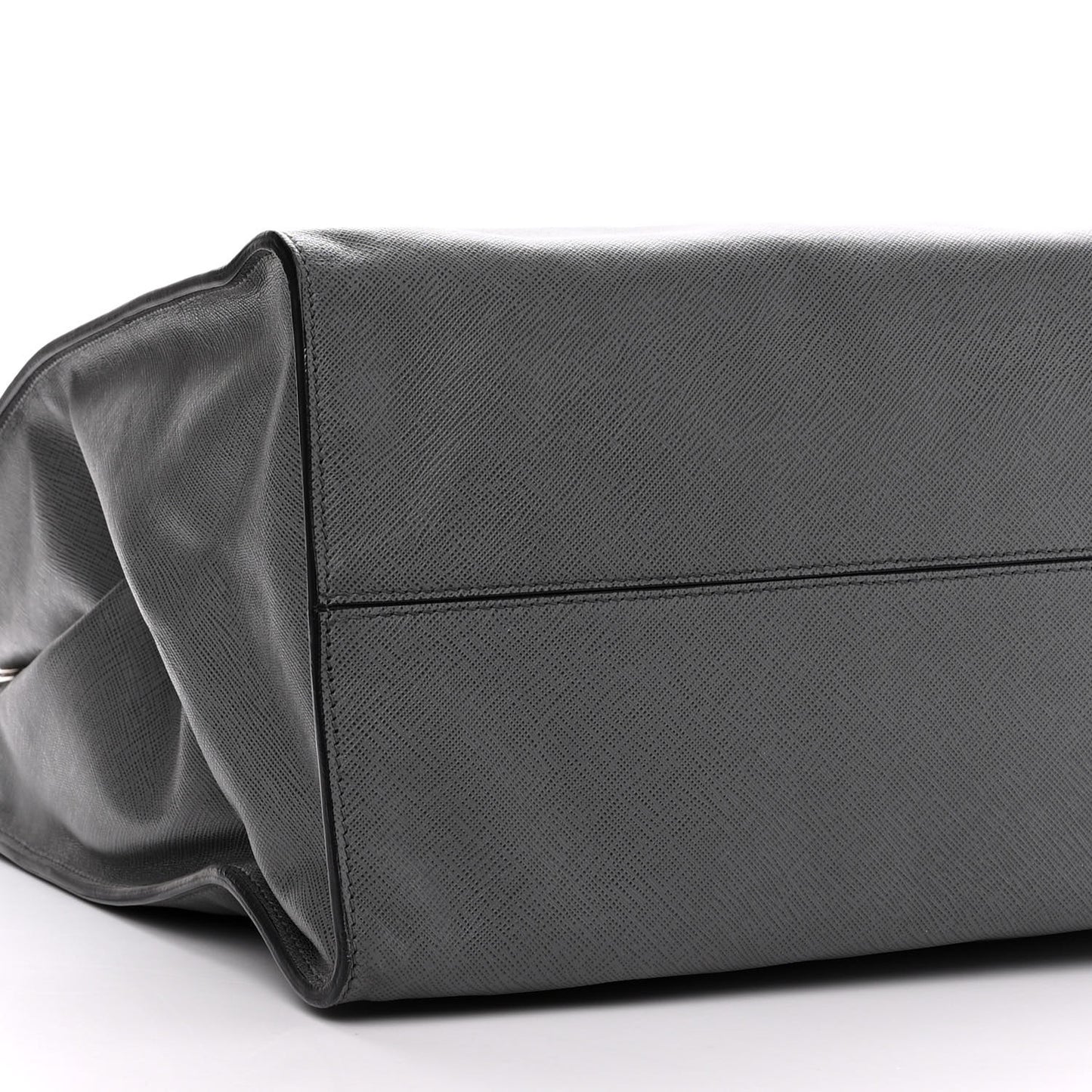 Saffiano Travel Shopping Tote Mercurio