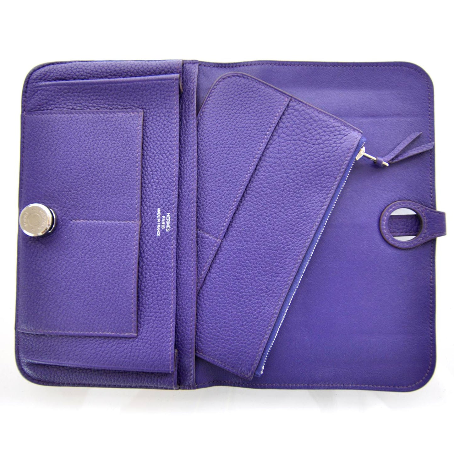 Togo Dogon Combined Wallet Iris