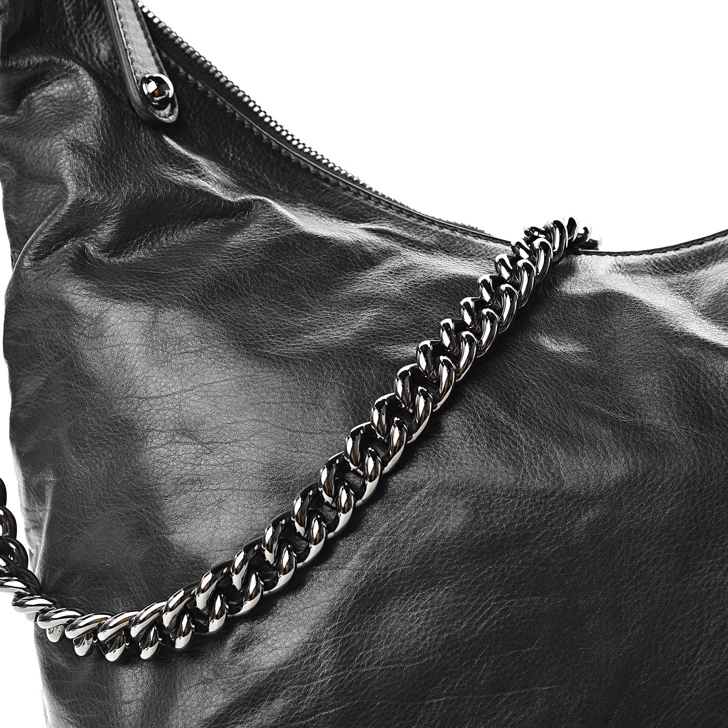 Gucci Calfskin Medium Galaxy Hobo Black 8 of 10