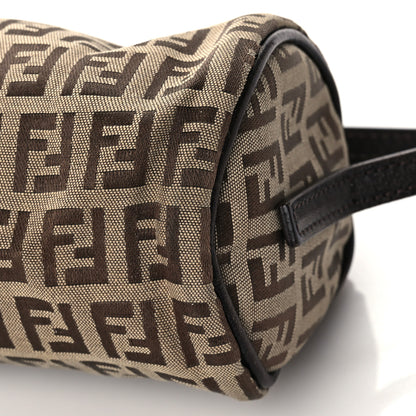 Fendi Zucchino Pochette Dark Brown 7 of 9