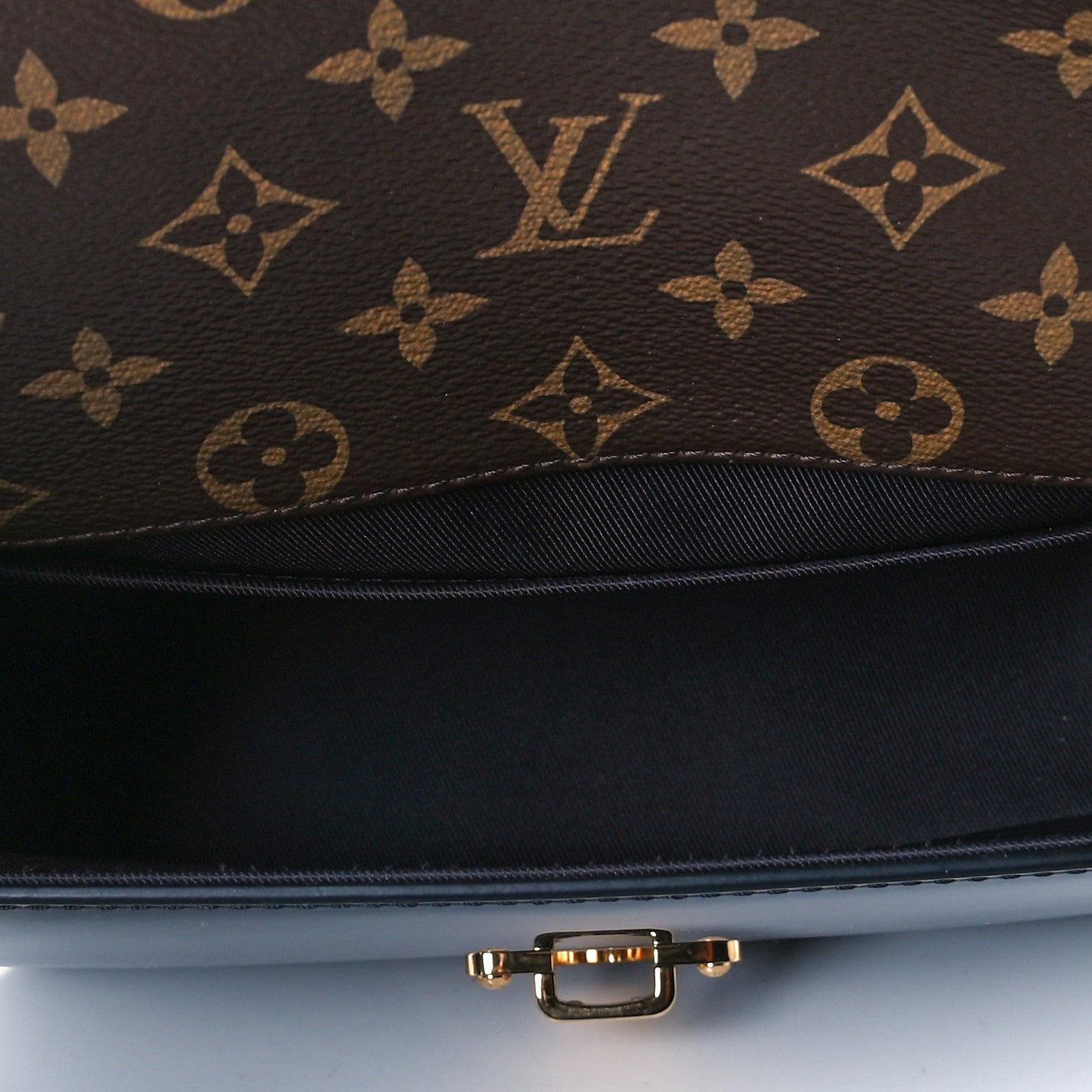 Louis Vuitton Patent Calfskin Monogram Cherrywood BB Black 6 of 6