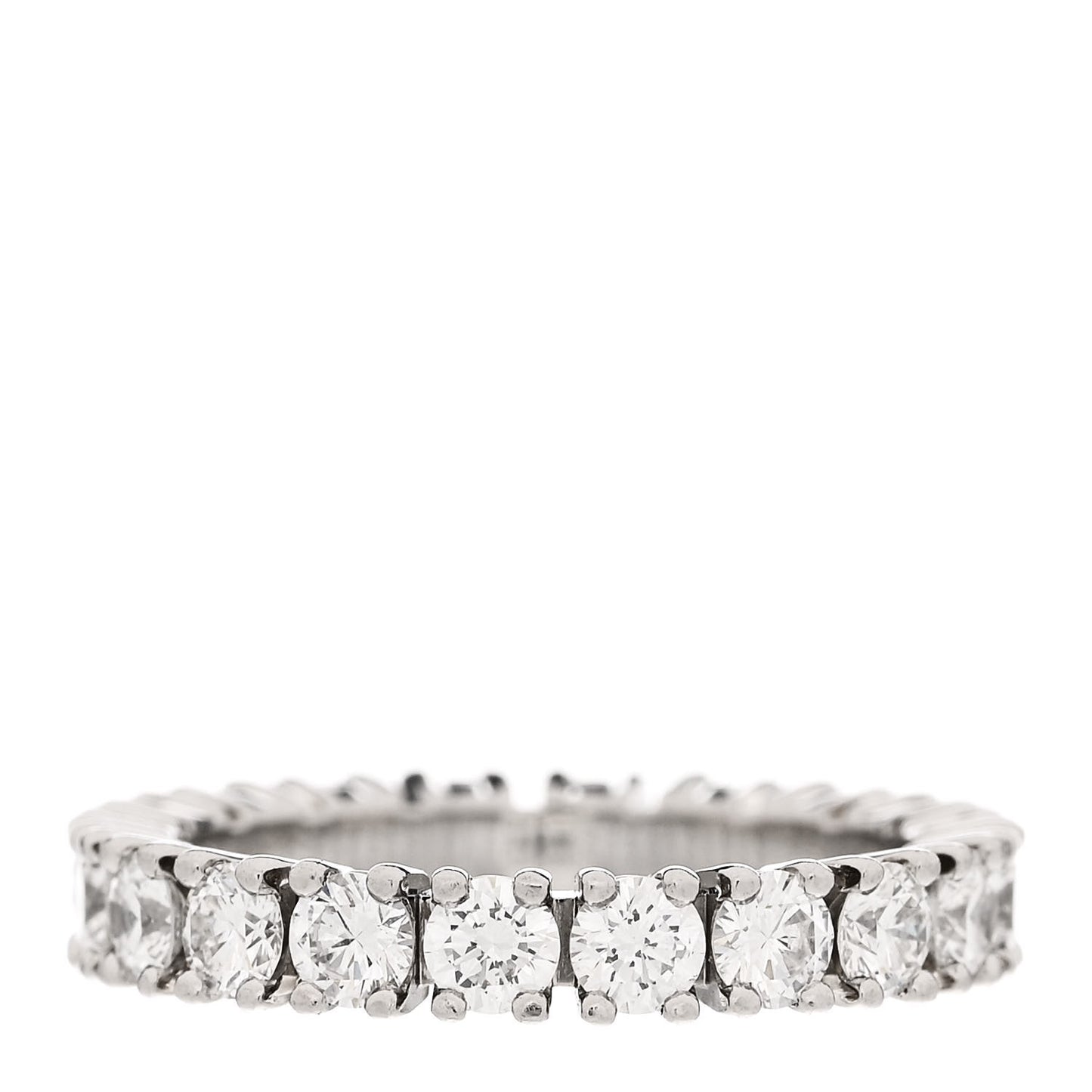 Platinum Diamond 1.39ct Destinee Wedding Band Ring 46 3.75