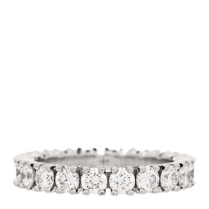 Cartier Platinum Diamond 1.39ct Destinee Wedding Band Ring 46 3.75 3 of 5