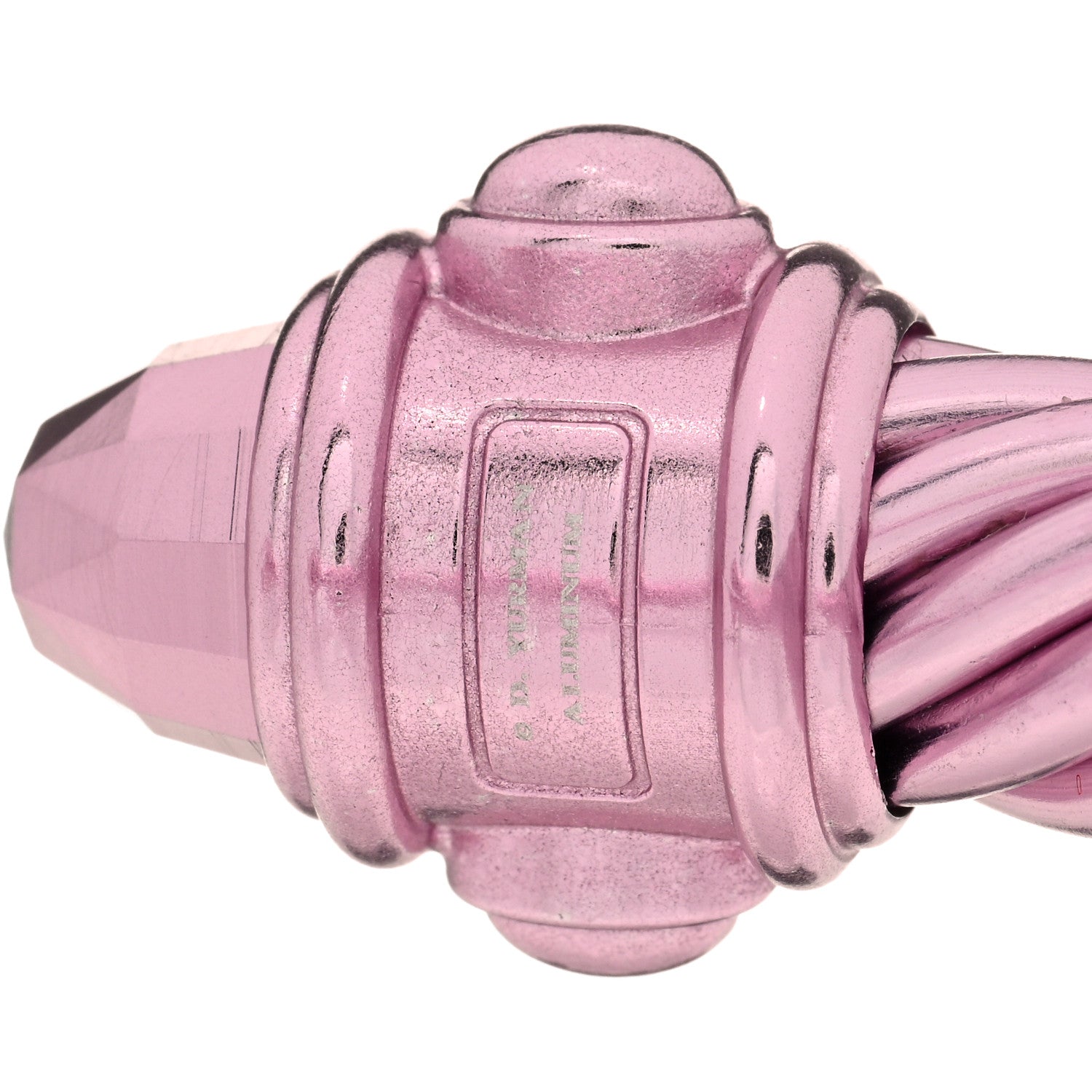 David Yurman Aluminum 10mm Renaissance Cable Bracelet Light Pink 3 of 3