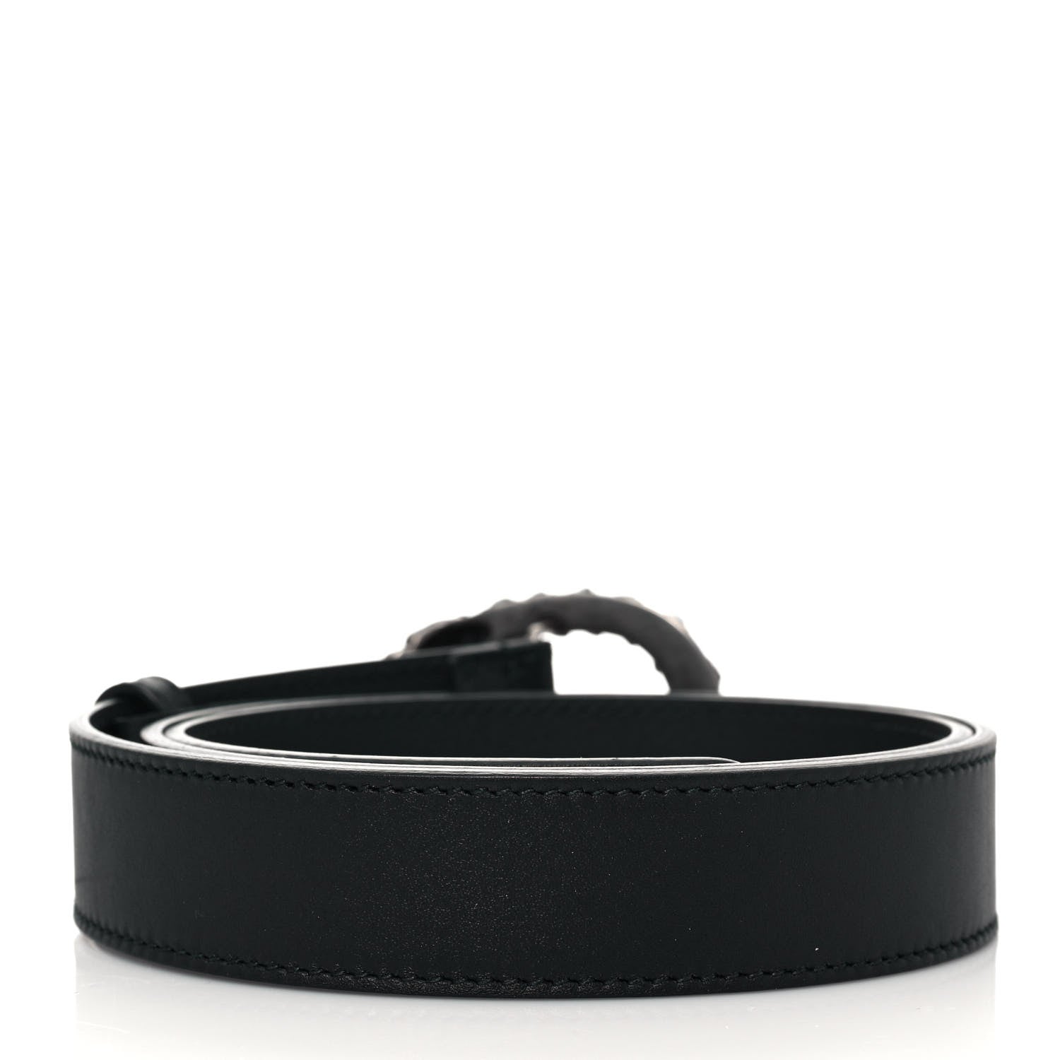 Gucci Moon Calfskin Crystal Dionysus 30mm Belt 85 34 Black Black Diamond 2 of 4