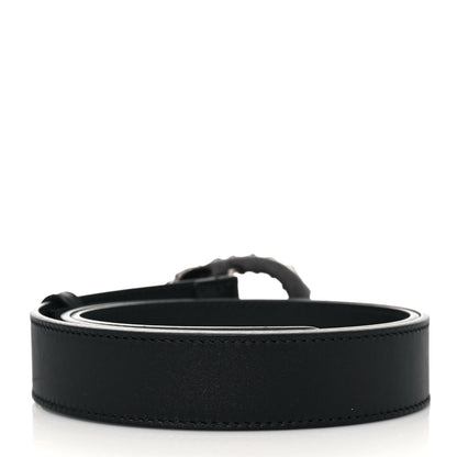 Gucci Moon Calfskin Crystal Dionysus 30mm Belt 85 34 Black Black Diamond 2 of 4