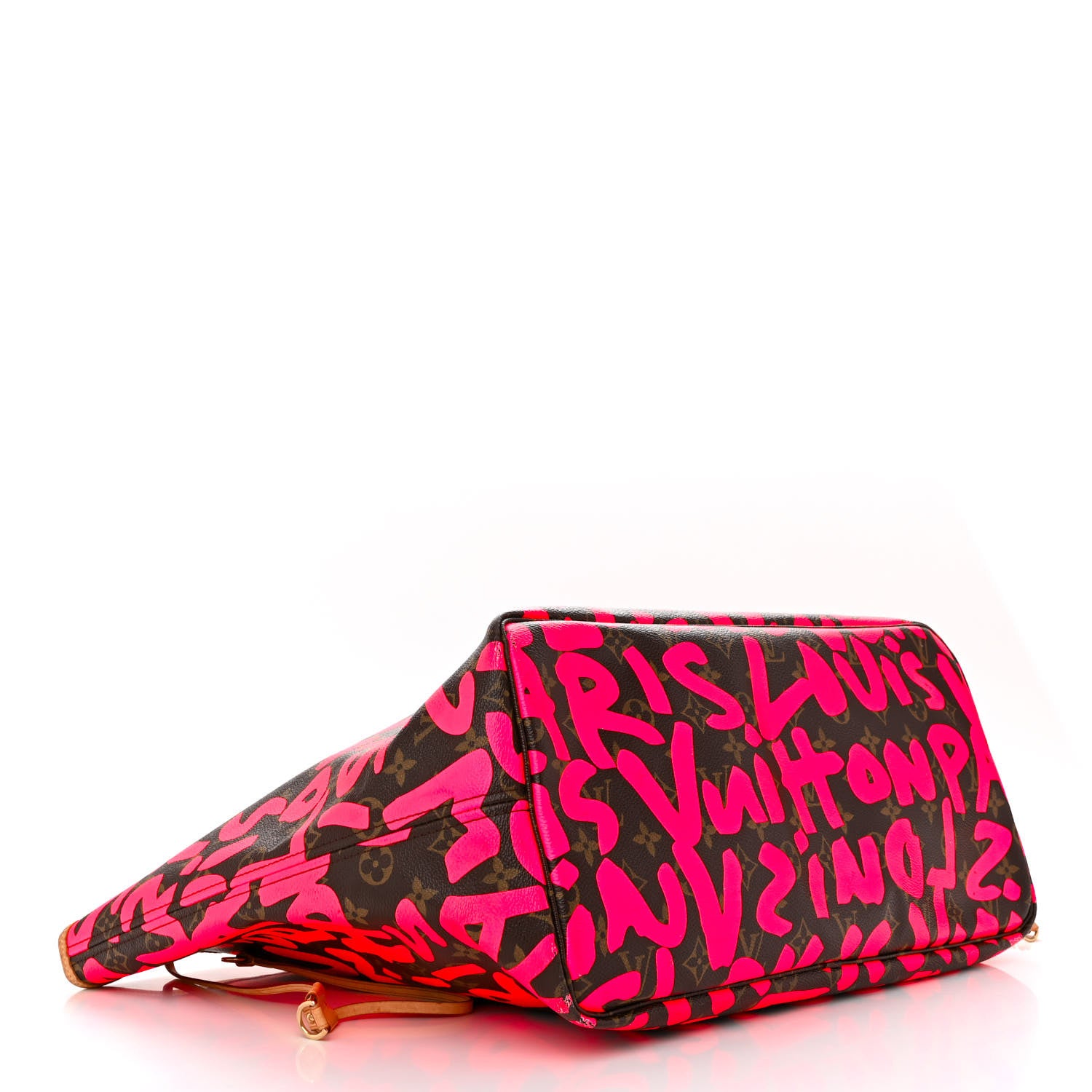 Louis Vuitton Monogram Graffiti Neverfull GM Fuchsia 4 of 19
