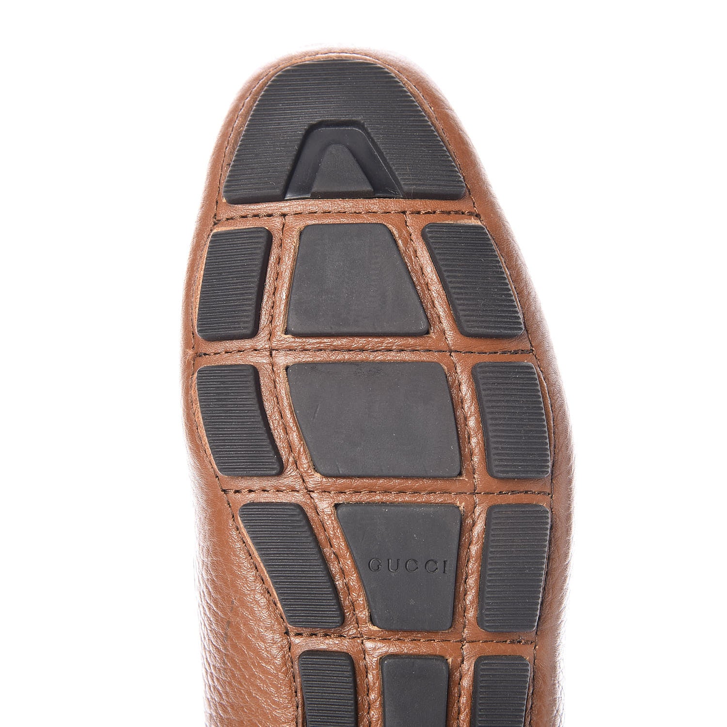 Gucci Cellarius Soft Interlocking G Driver Loafers 38 Brown 10 of 10