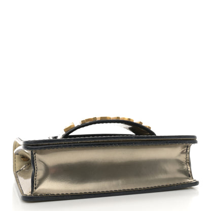 Christian Dior Metallic Calfskin J'Adior Mini Chain Flap Bag Silver 4 of 12