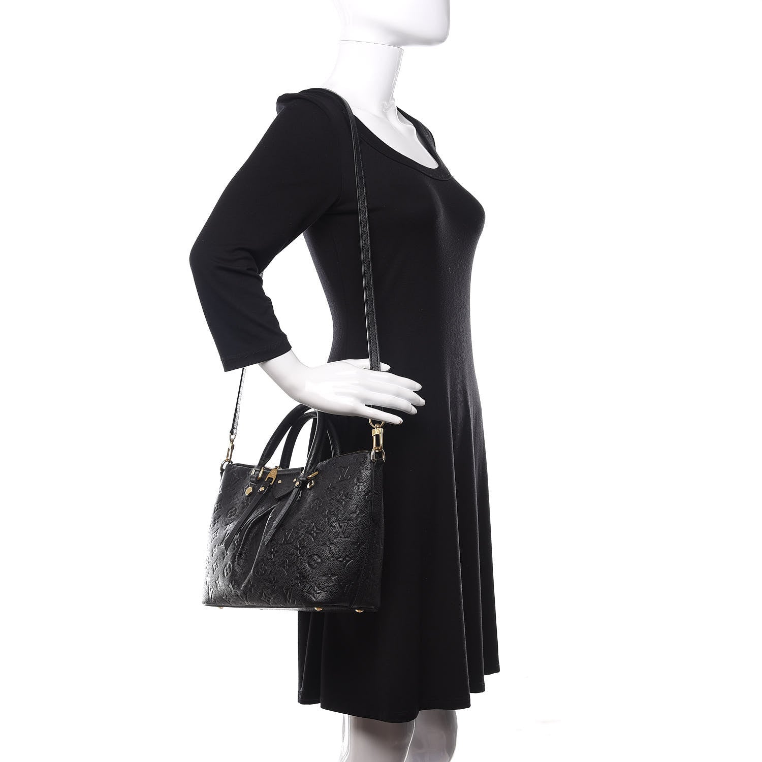 Louis Vuitton Empreinte Mazarine PM Black 2 of 11