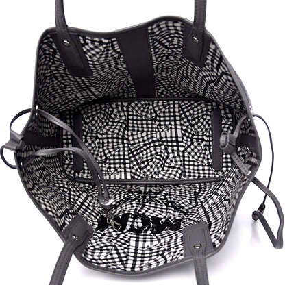 MCM Visetos Medium Liz Reversible Shopper Tote Phantom Grey 7 of 19