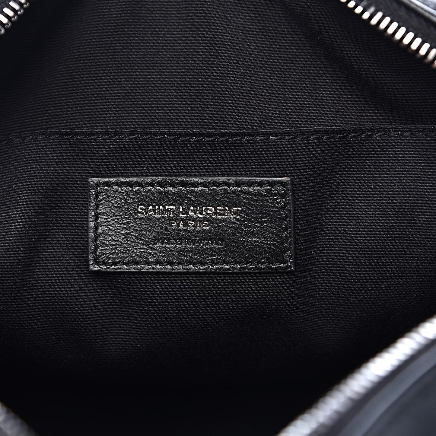 Calfskin Matelasse Monogram Lou Camera Bag Black