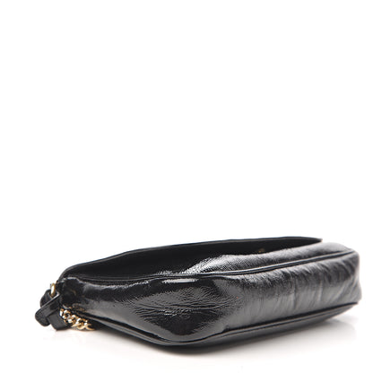 Gucci Patent Medium Soho Flap Crossbody Black 5 of 17