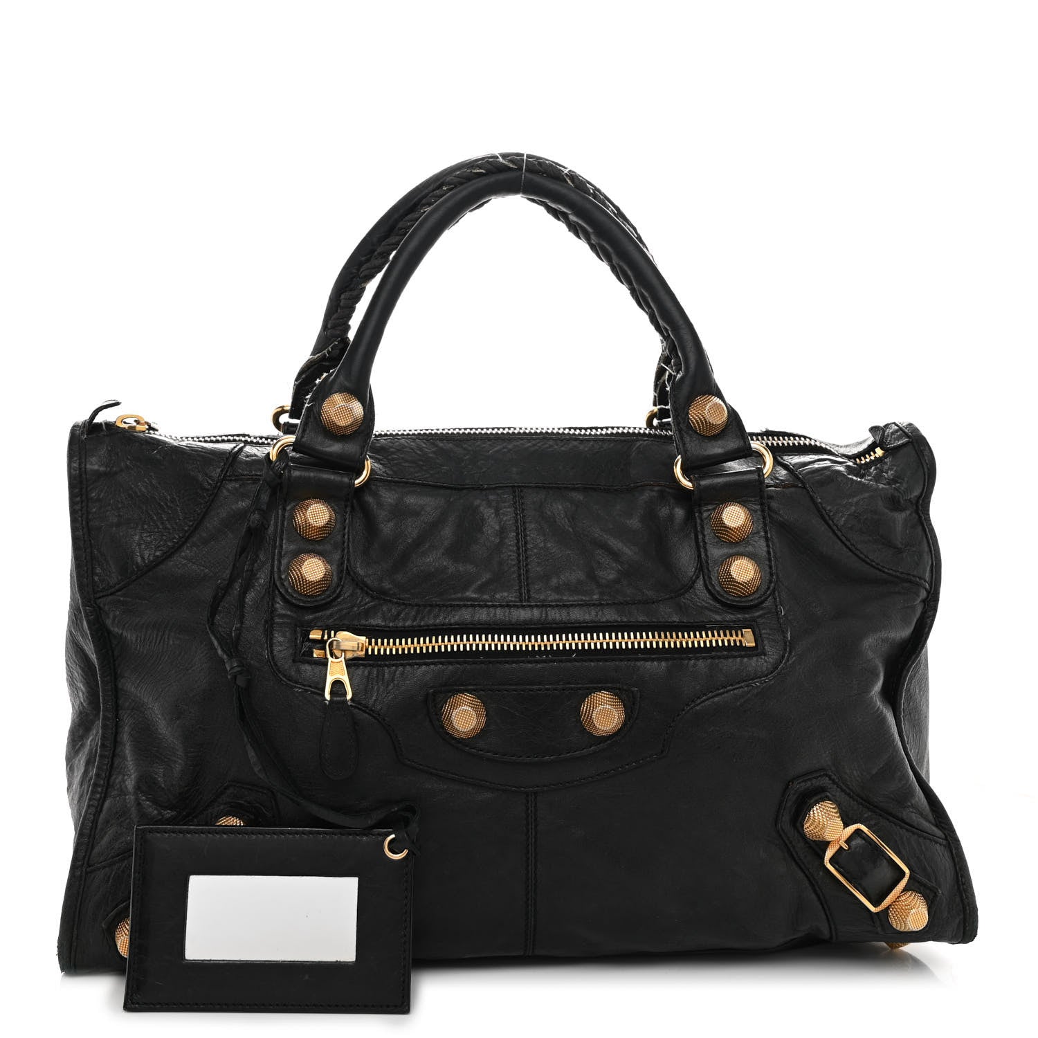 Balenciaga Agneau Giant 21 Gold Hardware Work Black 1 of 16