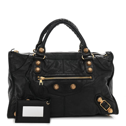 Balenciaga Agneau Giant 21 Gold Hardware Work Black 1 of 16