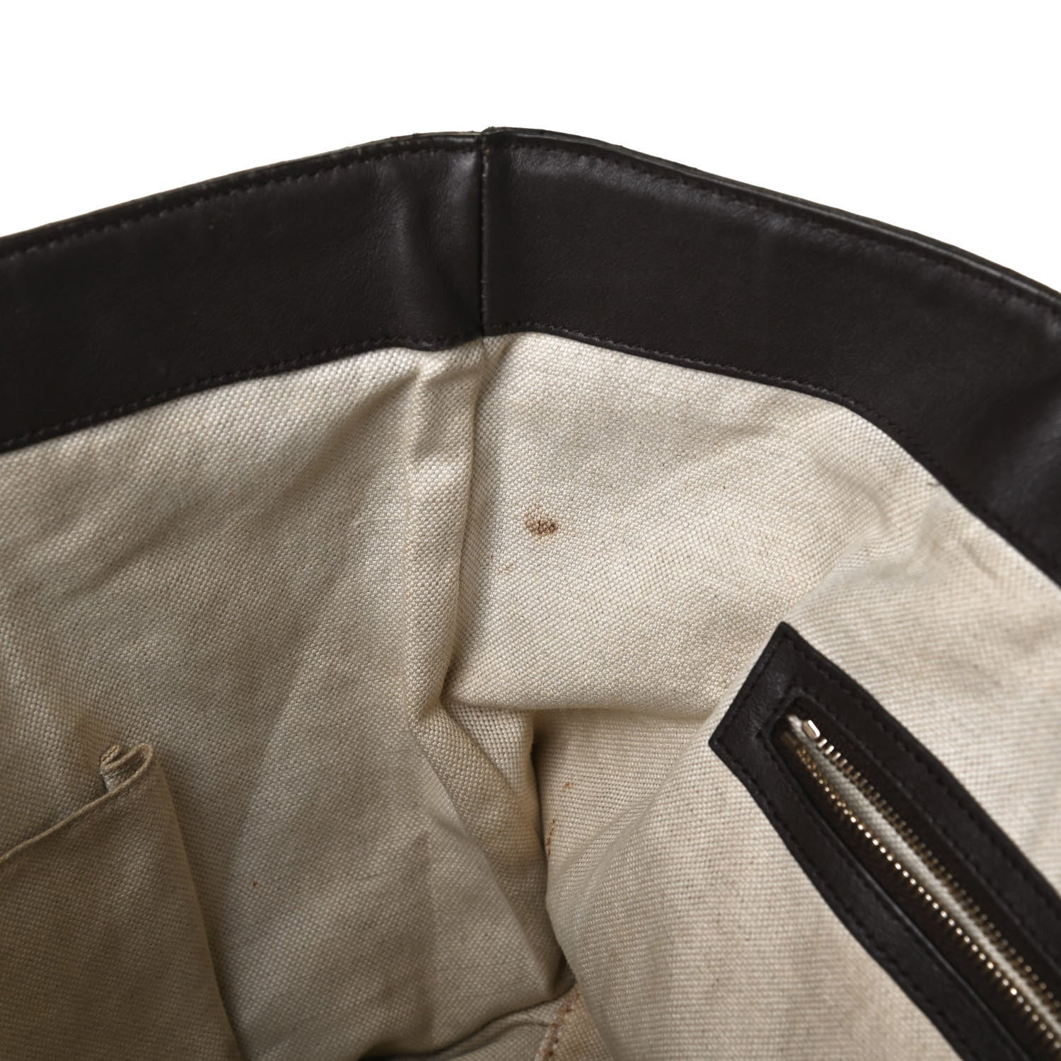 Gucci GG Supreme Monogram Medium Nice Tote Dark Brown 19 of 23