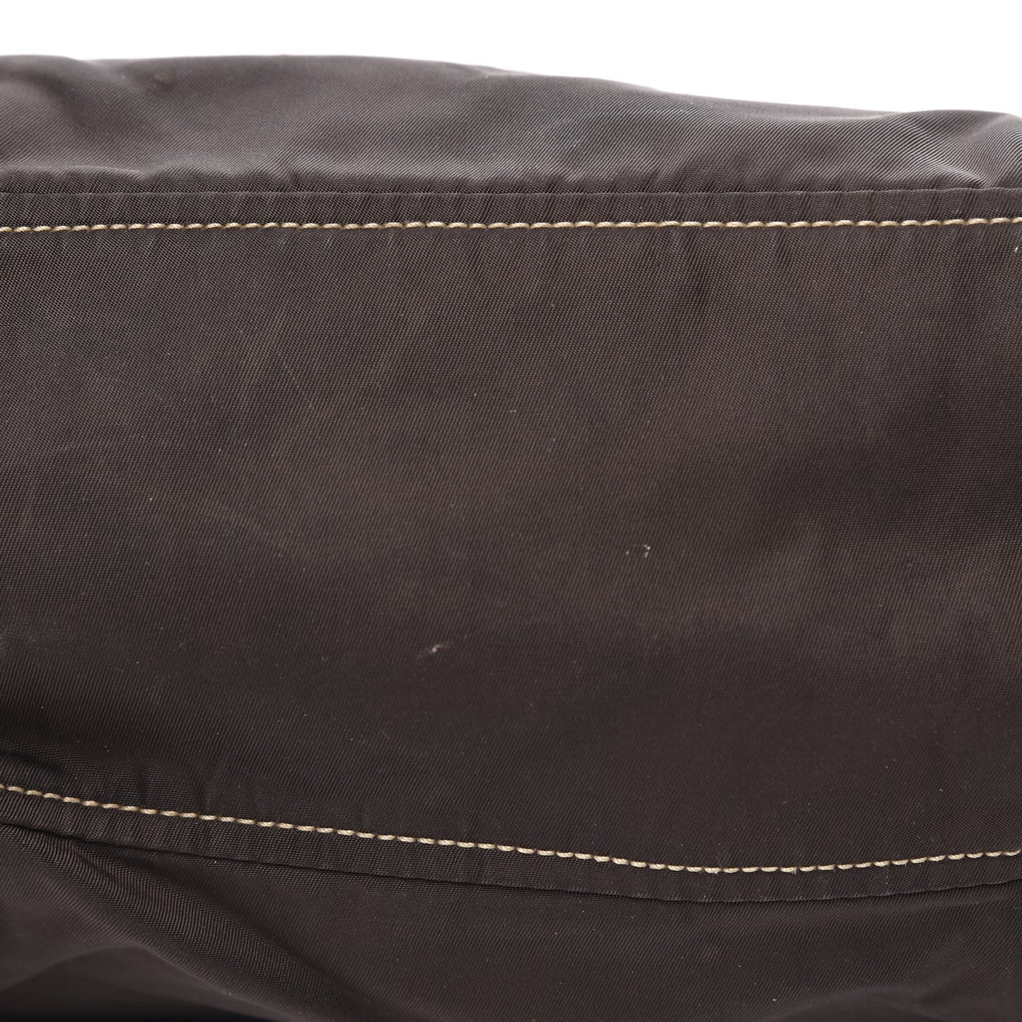 Tessuto Nylon Calfskin Hobo Moro