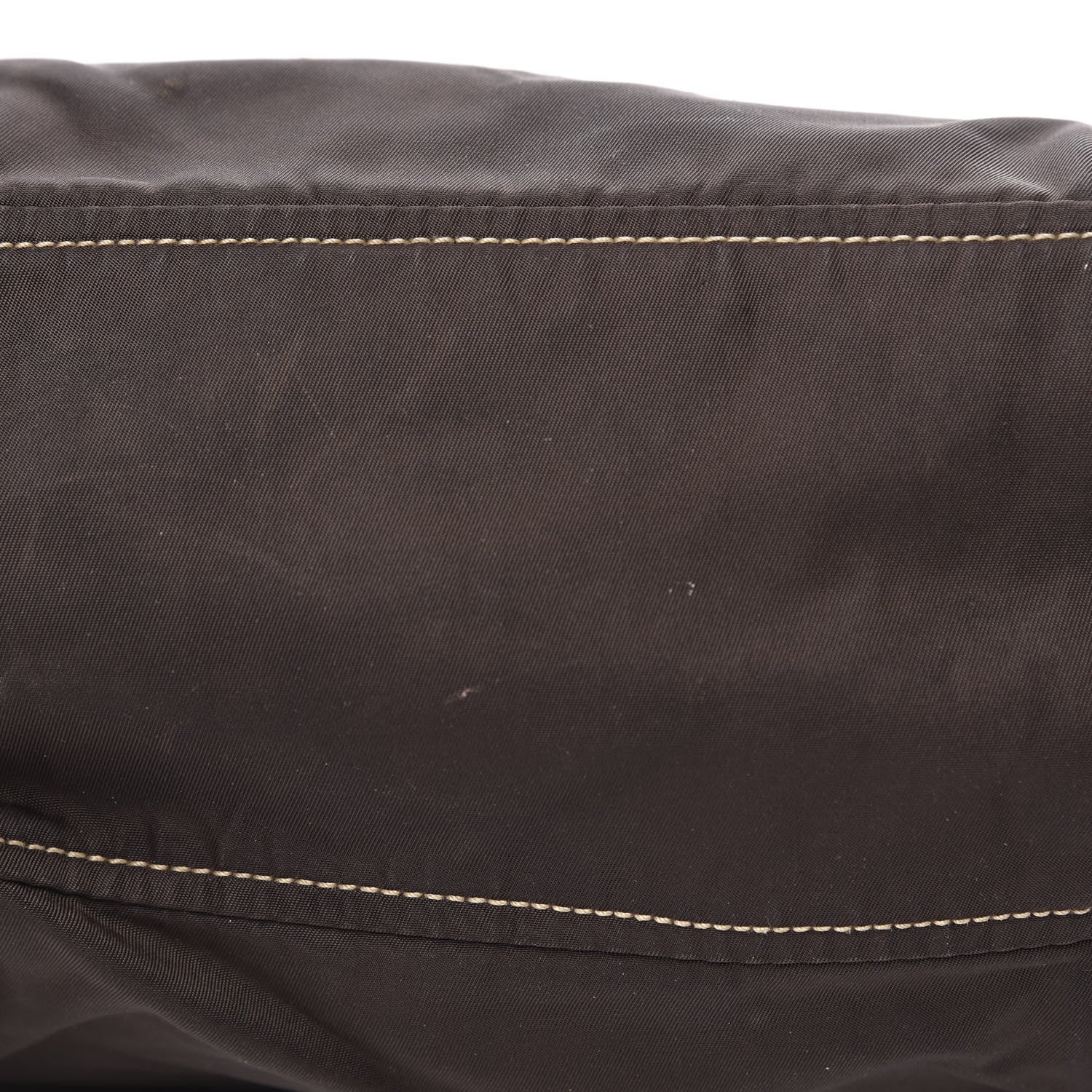 Prada Tessuto Nylon Calfskin Hobo Moro 11 of 16