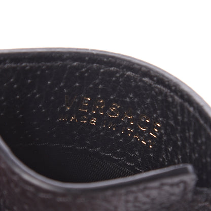 Versace Calfskin Palazzo Medusa Card Holder Black 4 of 5