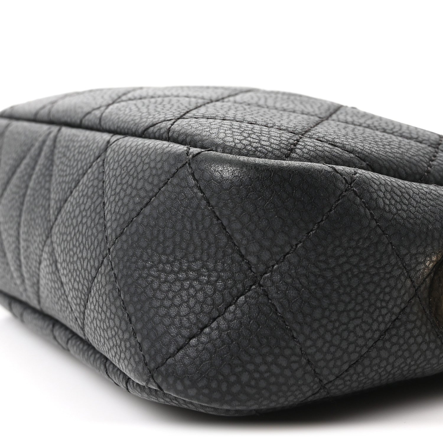 Chanel Iridescent Caviar Quilted Mini Coco Tassel Camera Case Black Black 10 of 10