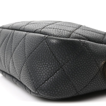 Chanel Iridescent Caviar Quilted Mini Coco Tassel Camera Case Black Black 10 of 10