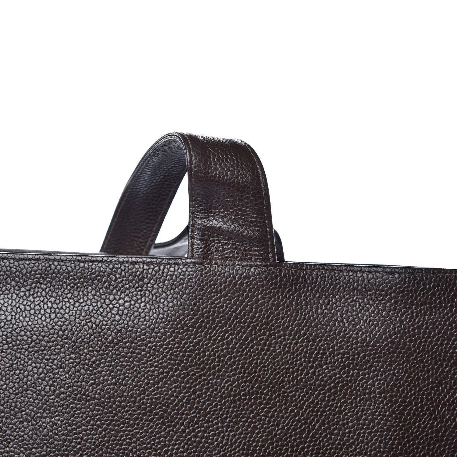 Chanel Caviar CC Shoulder Bag Brown 12 of 13