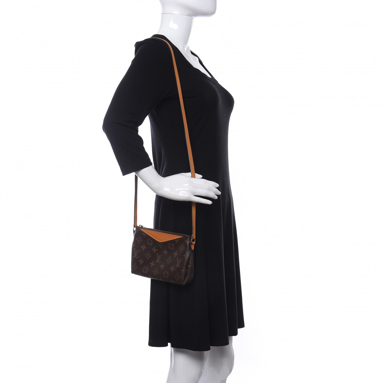 Louis Vuitton Monogram Pallas Uniformes Crossbody Safran 2 of 13