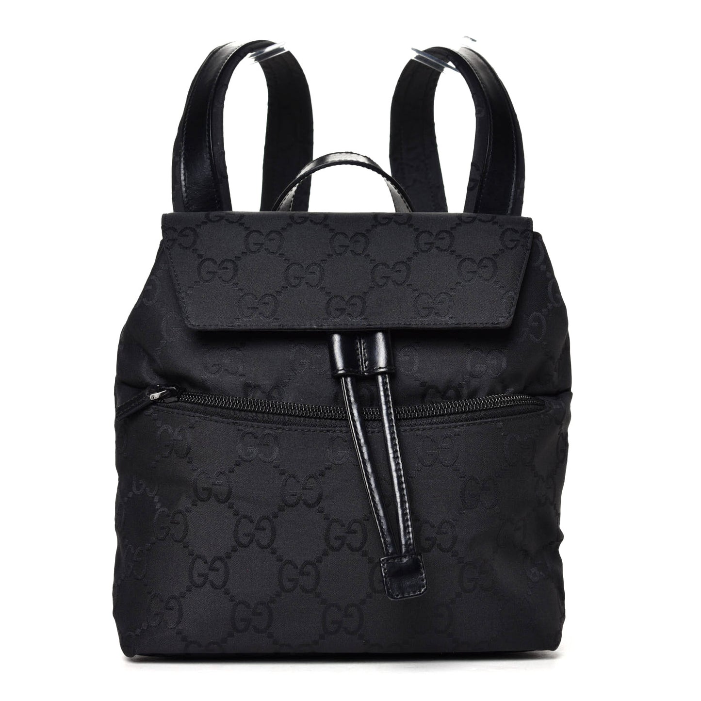 Nylon Monogram Backpack Black