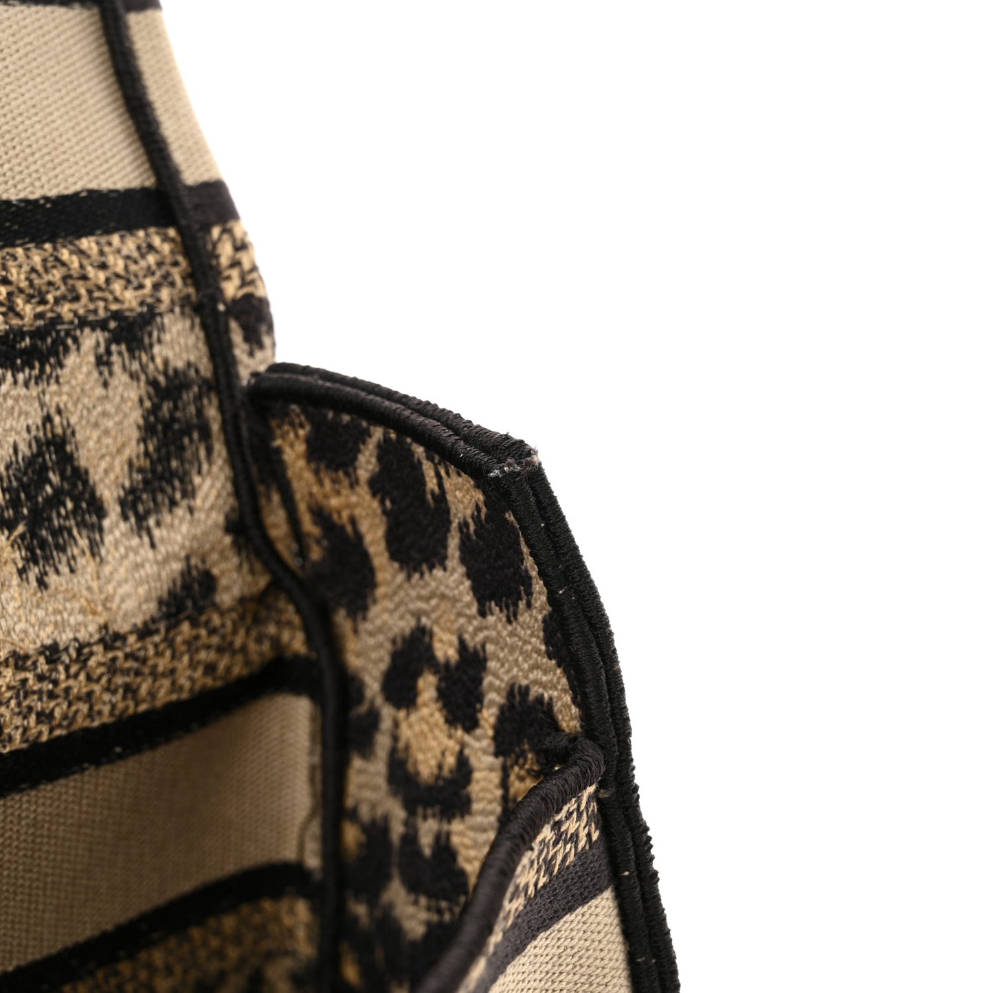 Canvas Mizza Embroidered Small Diorcamp Messenger Beige