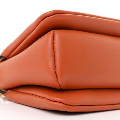 MCM Calfskin Mode Travia Pouch Bombay Brown 11 of 12