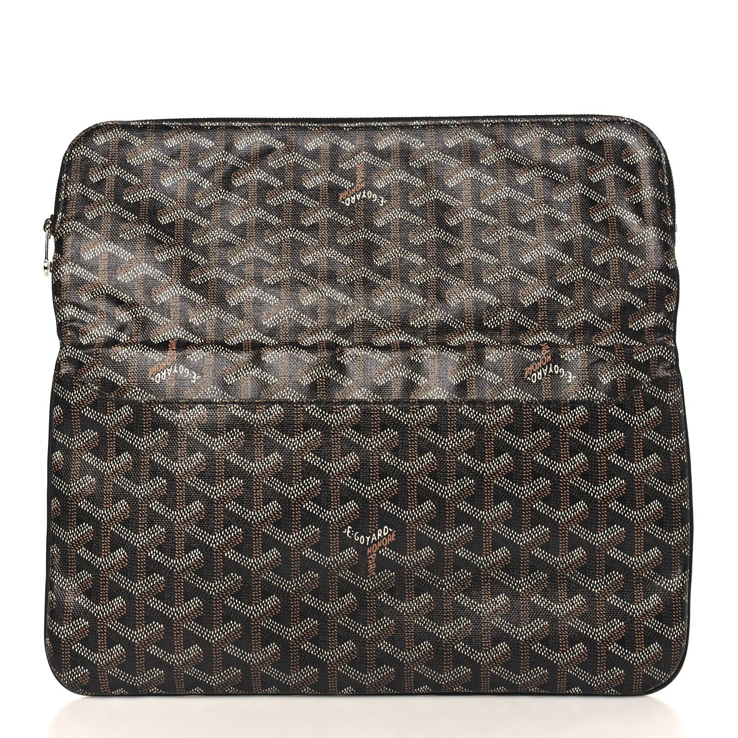 Goyard Goyardine Sainte Marie Soft Clutch Black 3 of 13