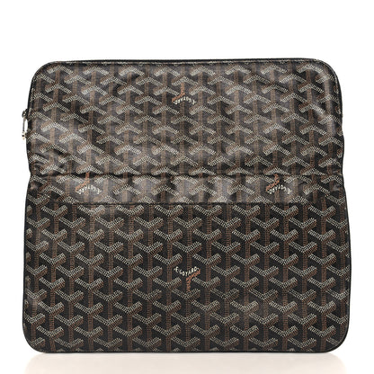 Goyard Goyardine Sainte Marie Soft Clutch Black 3 of 13