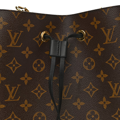 Louis Vuitton Monogram Neonoe MM Black 7 of 9