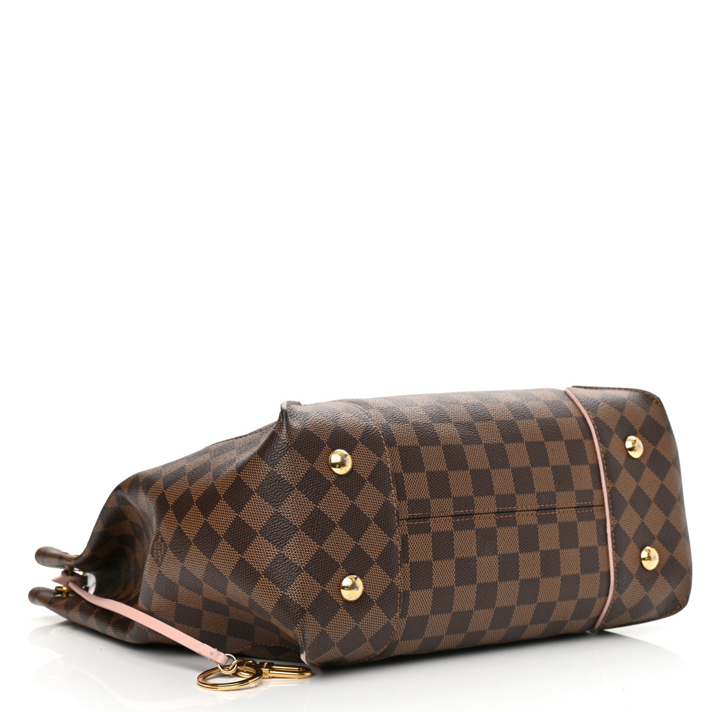 Damier Ebene Caissa Hobo Rose Ballerine
