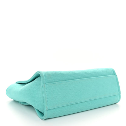 Chanel Mixed Fibers Small Deauville Tote Turquoise 5 of 12