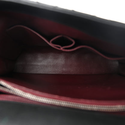 Chanel Caviar Lizard Quilted Large Coco Handle Flap Grey 5 of 10