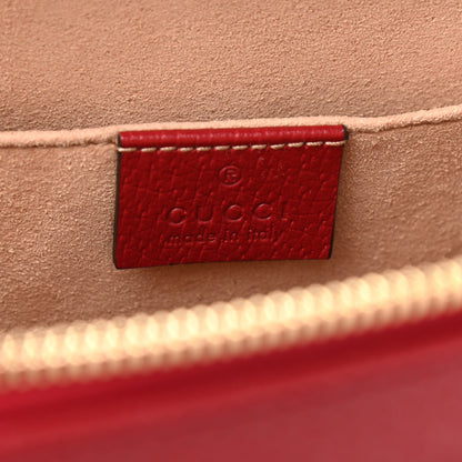 Gucci GG Supreme Monogram Flora Web Small Ophidia Tote Bag Red 6 of 9