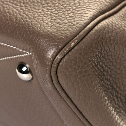Hermes Taurillon Clemence Victoria Elan 38 Etoupe 13 of 13