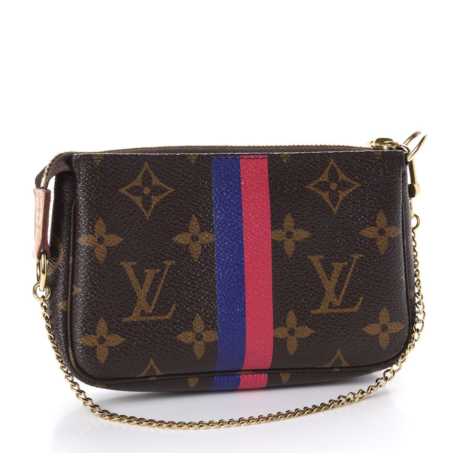 Louis Vuitton Monogram My LV Heritage Mini Pochette Accessories Fuchsia Violet 3 of 8