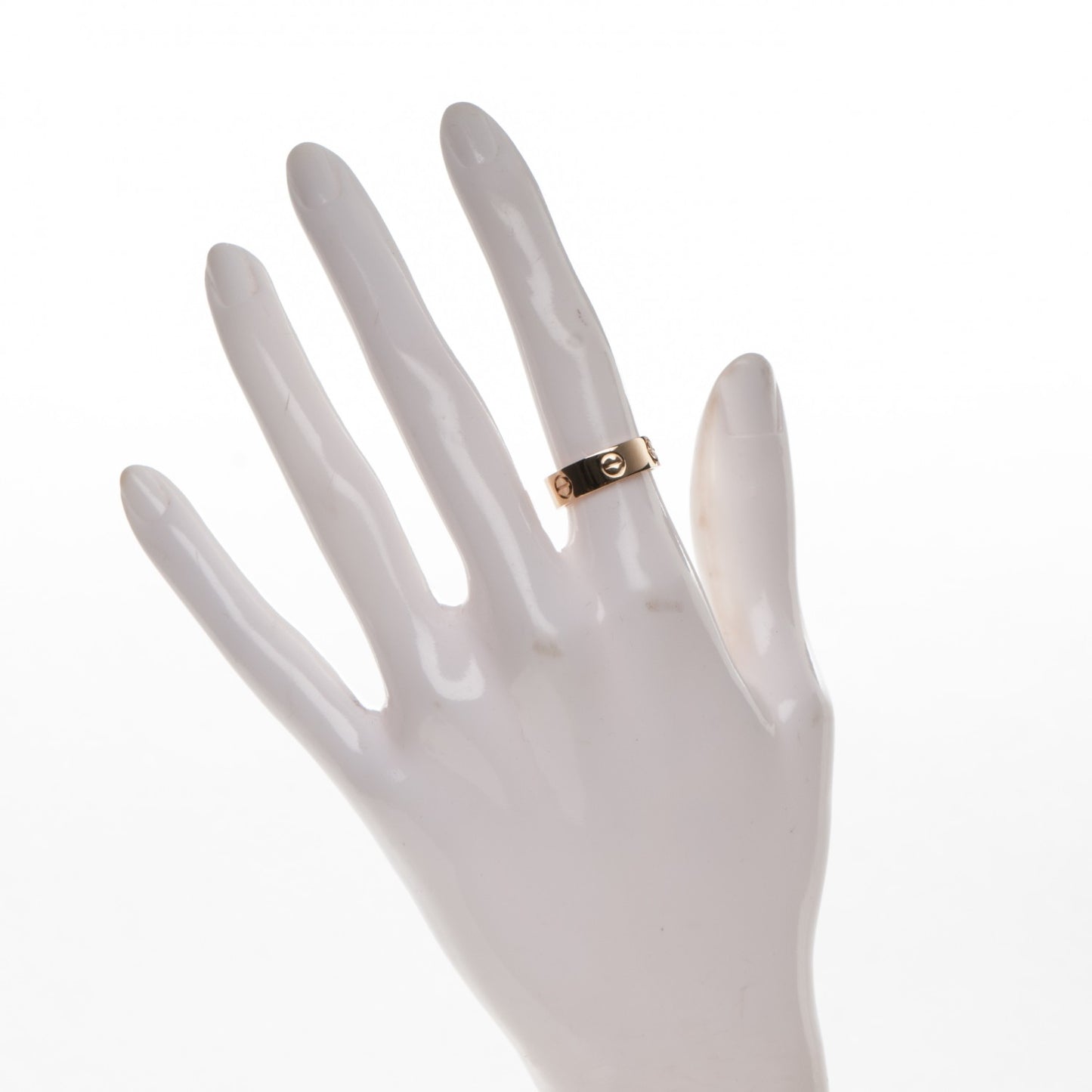 18K Yellow Gold 5.5mm LOVE Ring 50 5.25