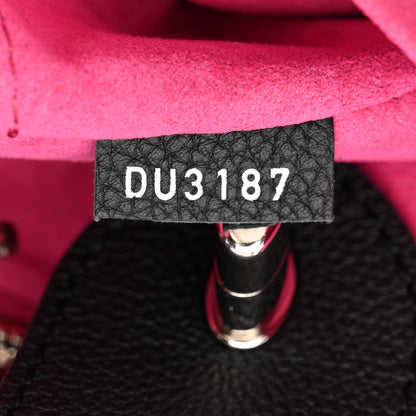 Louis Vuitton Calfskin Lockme Bucket Black 7 of 11