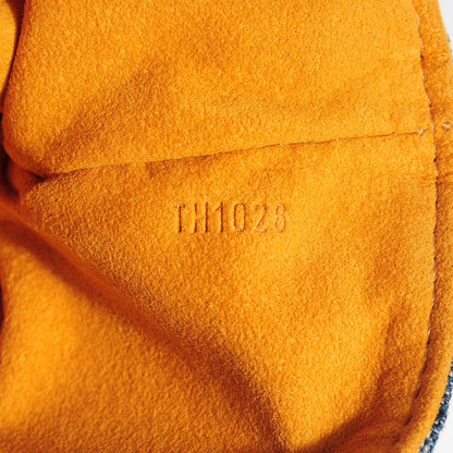 Louis Vuitton Monogram Denim Pochette Plat Clutch Blue 7 of 7