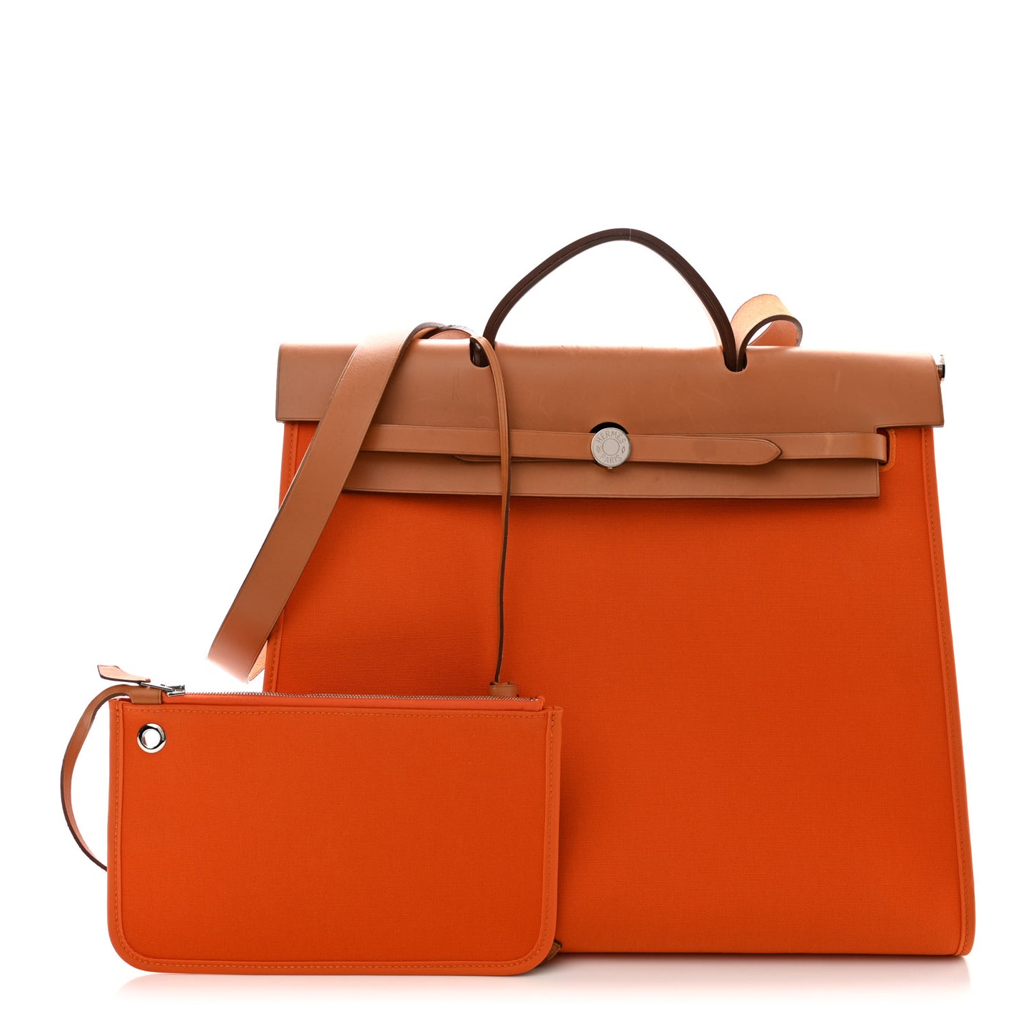 Vache Hunter Toile Herbag Zip 39 MM Orange Natural