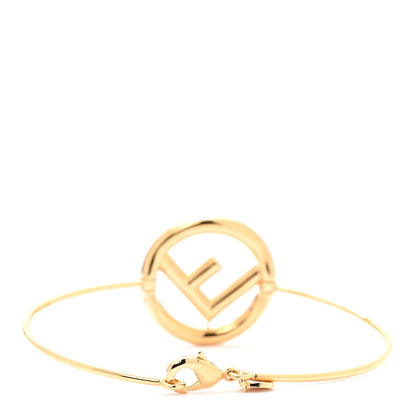 Fendi F Is Fendi Metal Bracelet L Gold 3 of 8