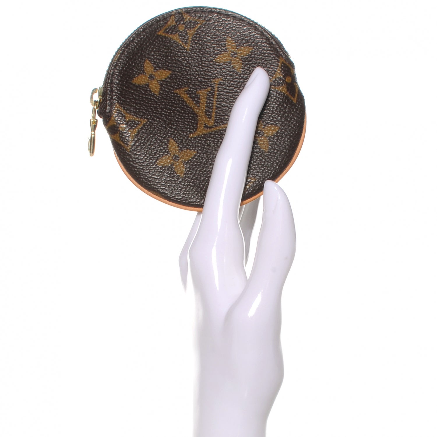 Louis Vuitton Monogram Round Coin Purse 2 of 5