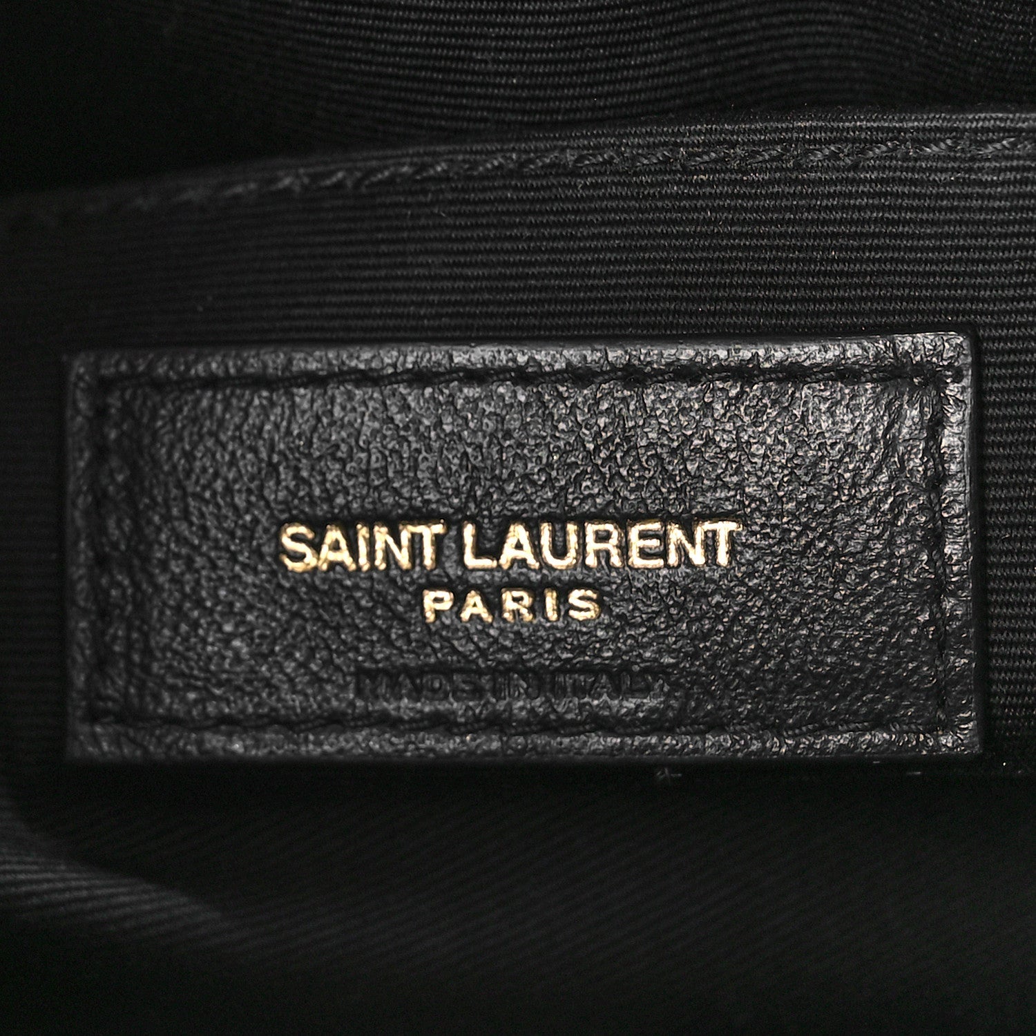 Saint Laurent Calfskin Matelasse Monogram Lou Camera Bag Havana 5 of 7